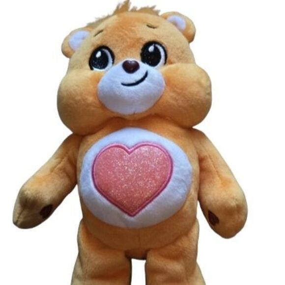 Care Bears Tenderheart Bear Plush: Unlock the Magic Orange Bear 9" - Picture 1 of 5